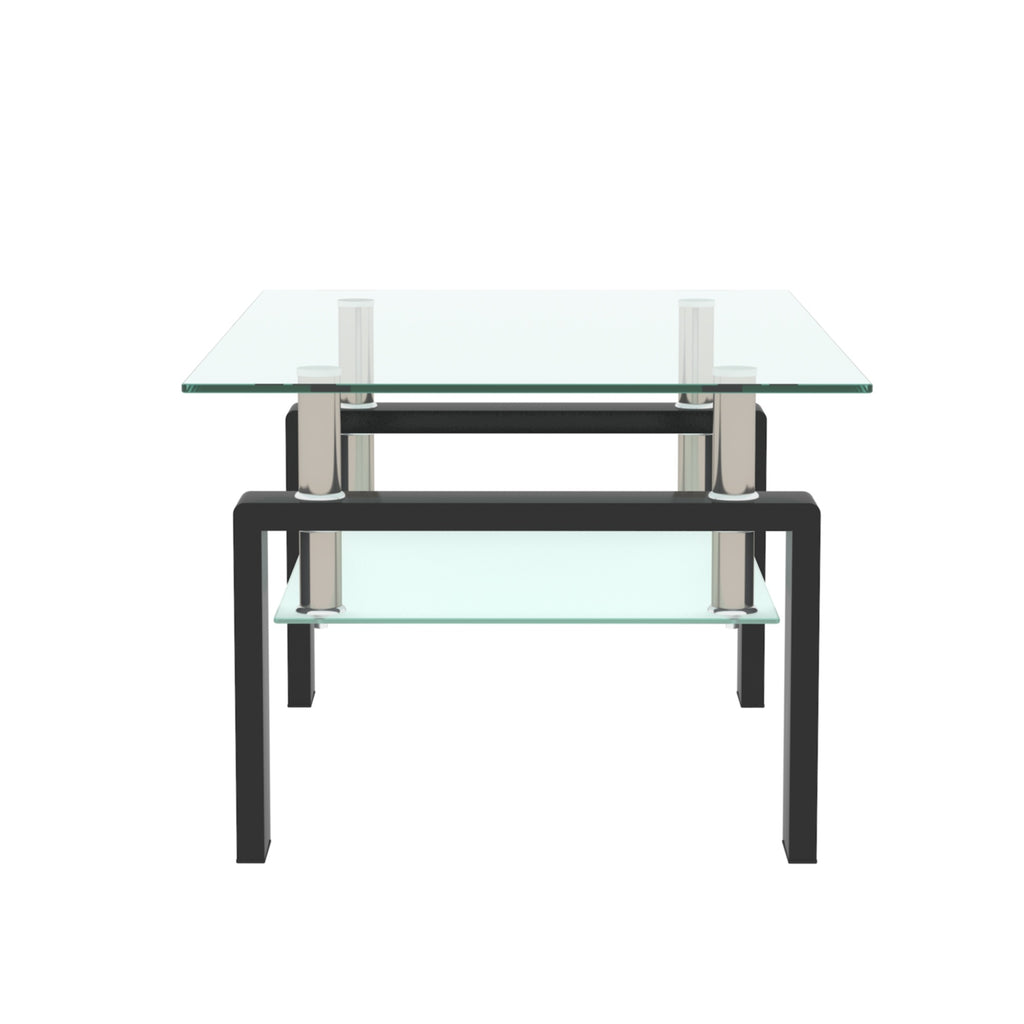 Black Glass Coffee Table