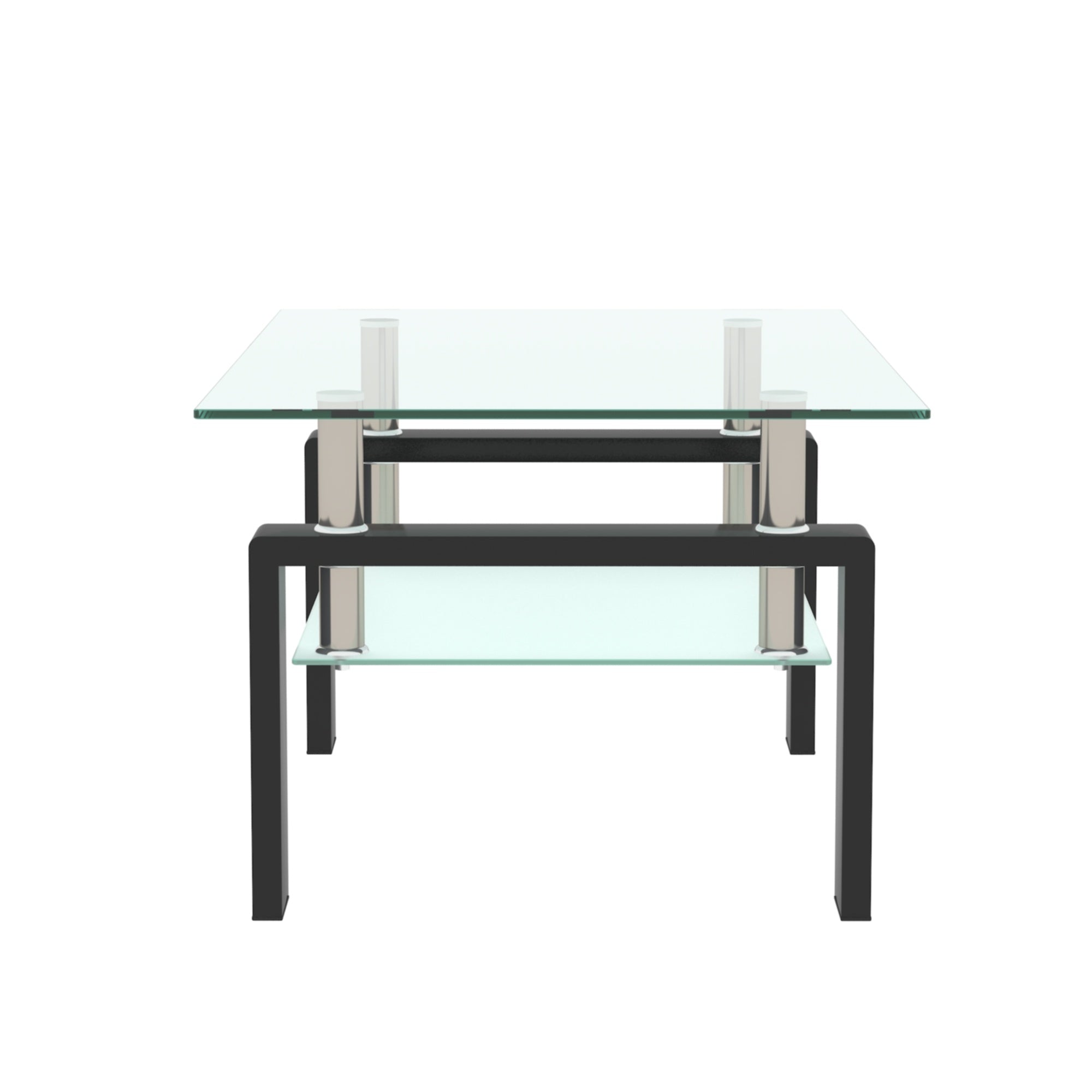 Black Glass Coffee Table