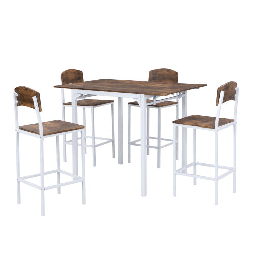 Topmax Farmhouse Dining Table Set