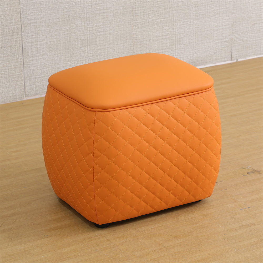Diamond Tufted Ottoman