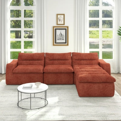 Right Seat, L-shaped Modular Combined Sofa