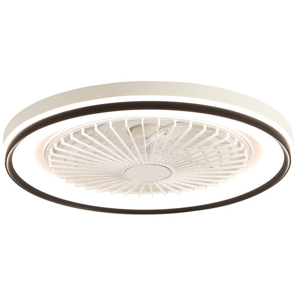 LED Ceiling Fan With Embedded Bladeless 6-speed Remote Control