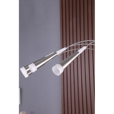 72 Kiery 4 Arm Aluminum Led  Floor Lamp