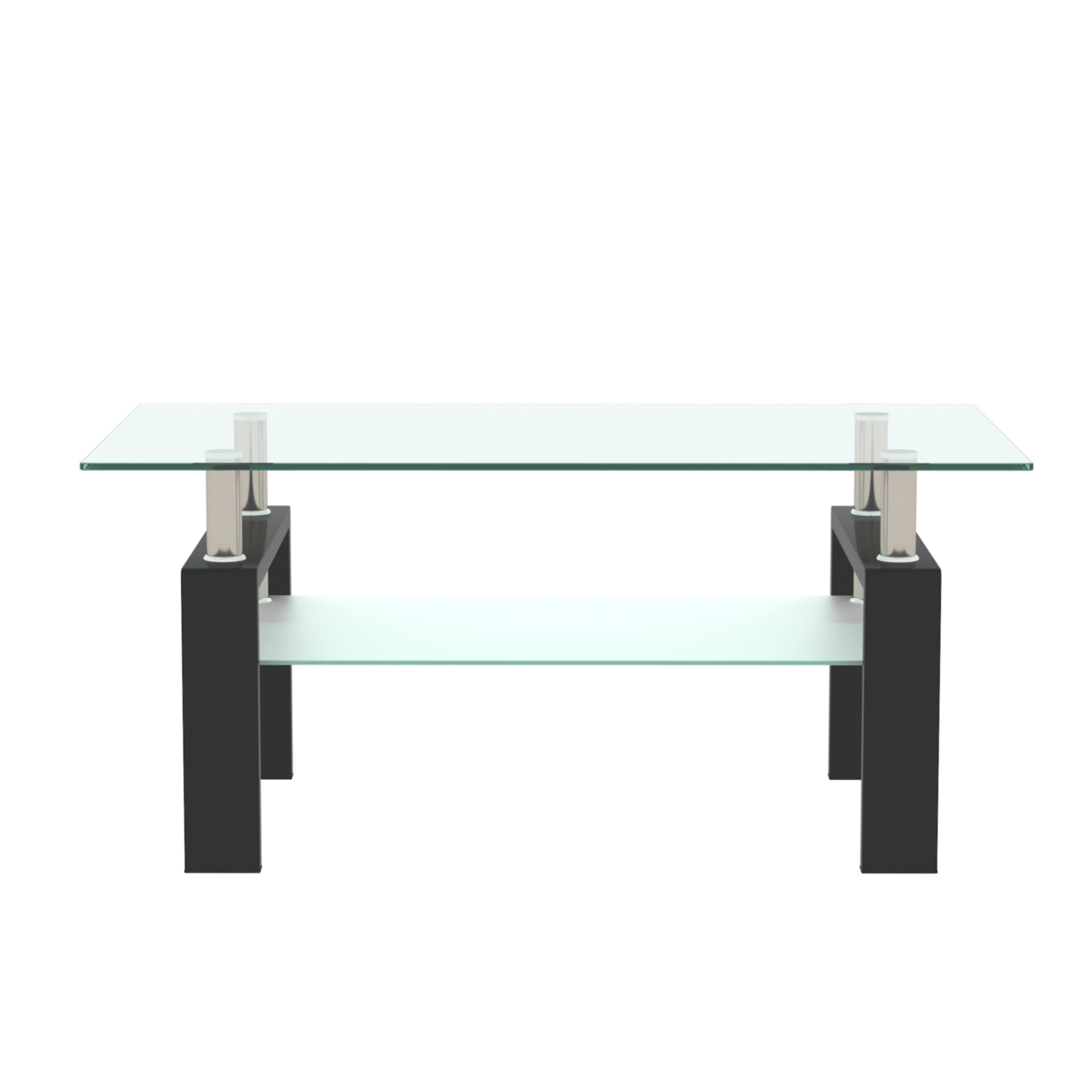 Black Glass Coffee Table