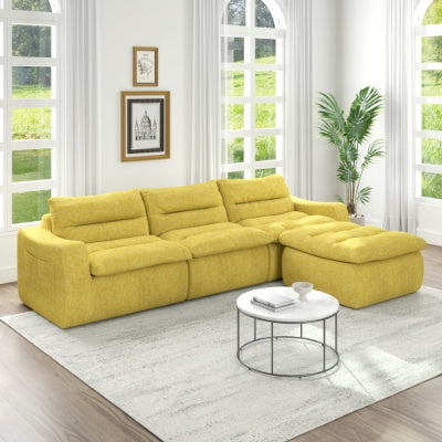 Right Seat, L-shaped Modular Combined Sofa