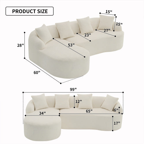 GREY COMPRESSION SOFA