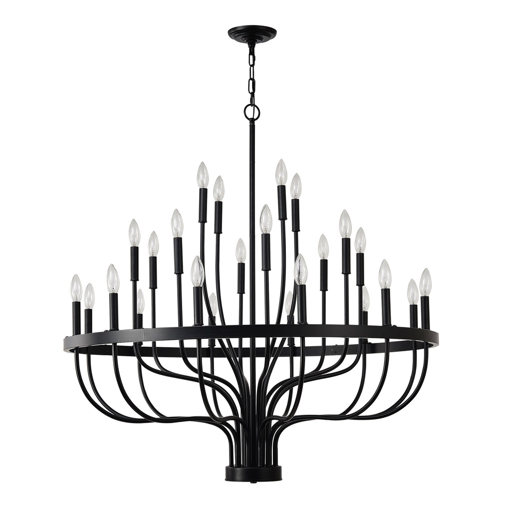 Iron Candle Chandelier