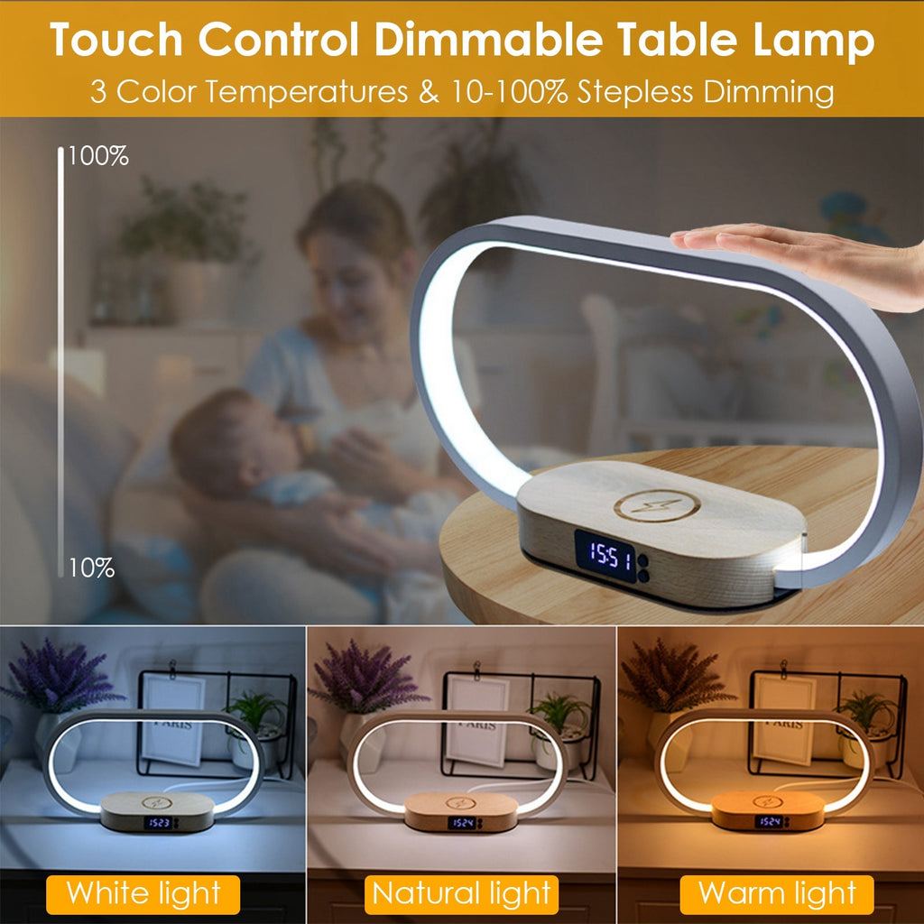 Bedside Table Lamp Touch Control
