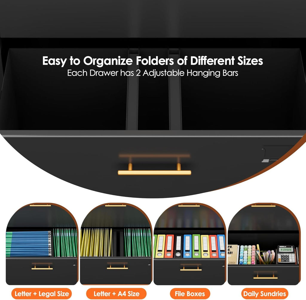 2 Drawers Storage Cabinet