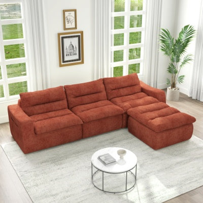 Right Seat, L-shaped Modular Combined Sofa