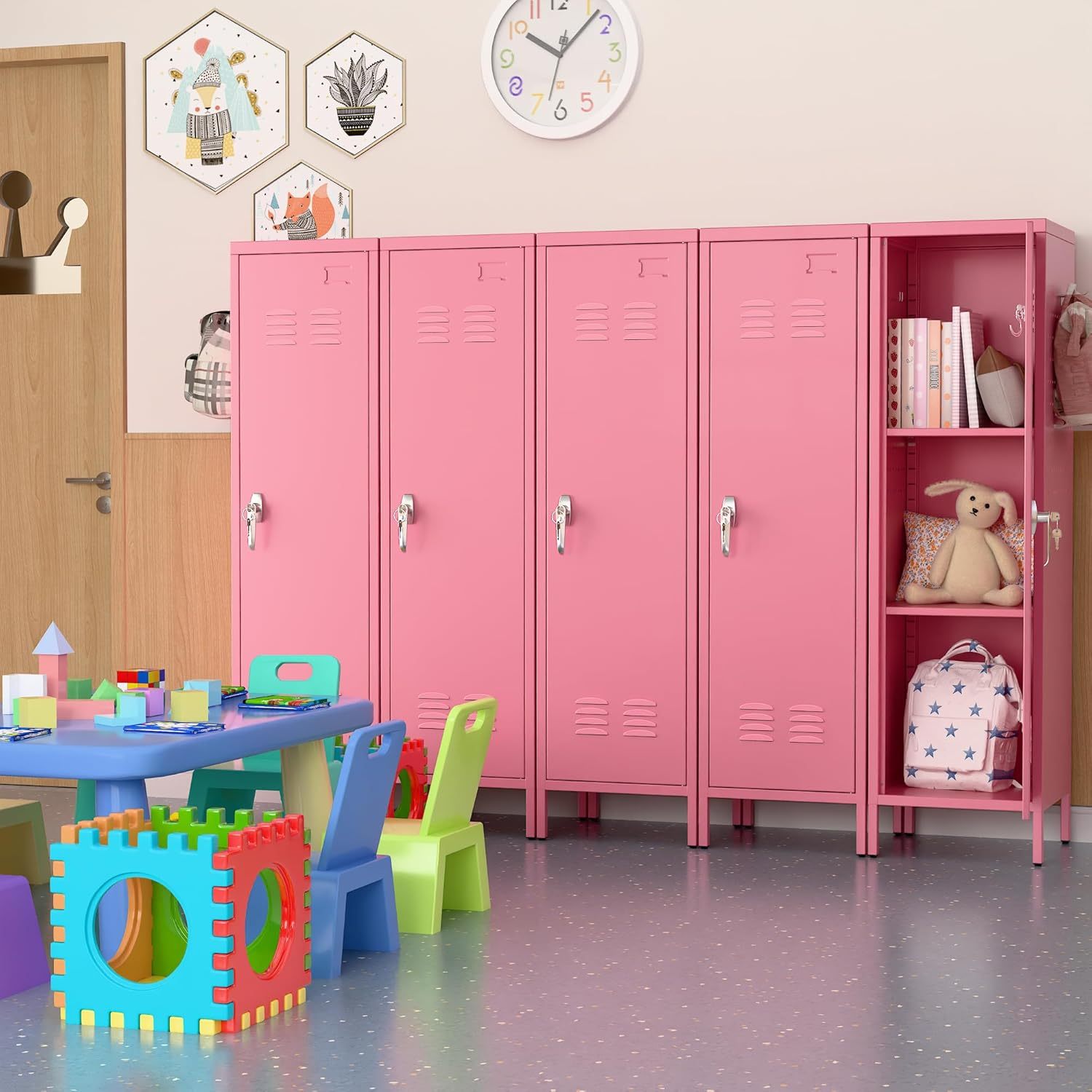 Pink Storage Locker