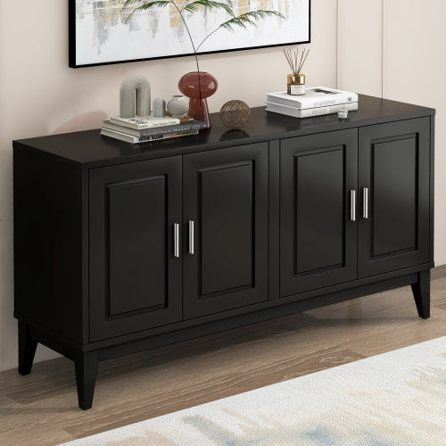 4 Door Sideboard Storage Cabinet