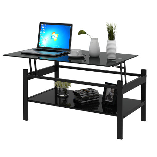 Glass Lift Top Coffee Table