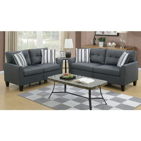 2pc Sofa/Loveseat
