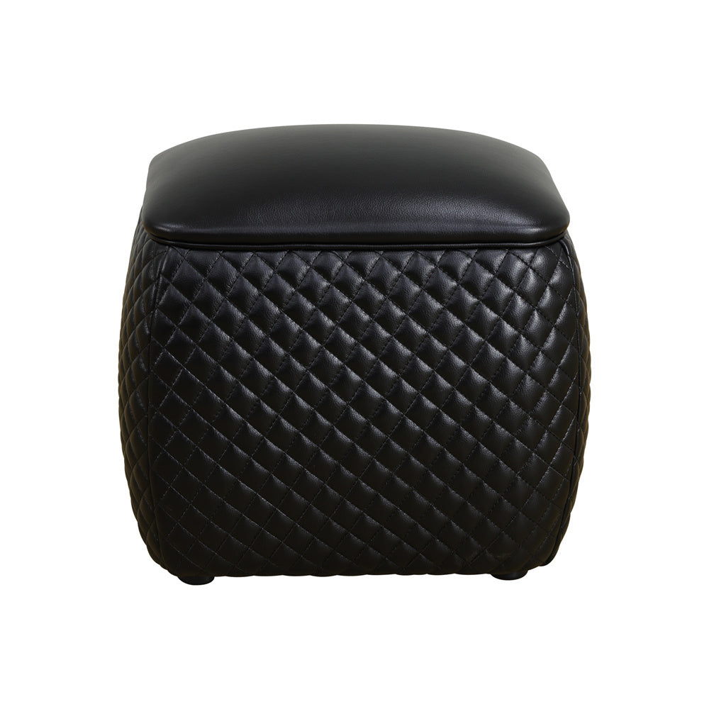 Diamond Tufted Ottoman