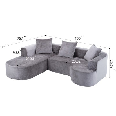L-Shaped Sectional Sofa