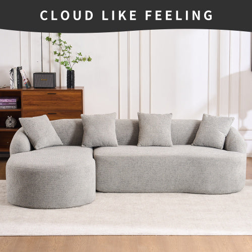 GREY COMPRESSION SOFA