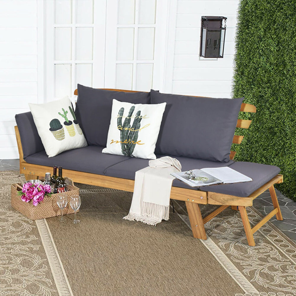 Patio Convertible Sofa