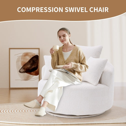 LY-031WH SWIVEL COMPRESSION CHAIR