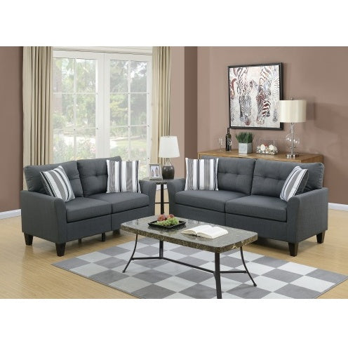2pc Sofa/Loveseat