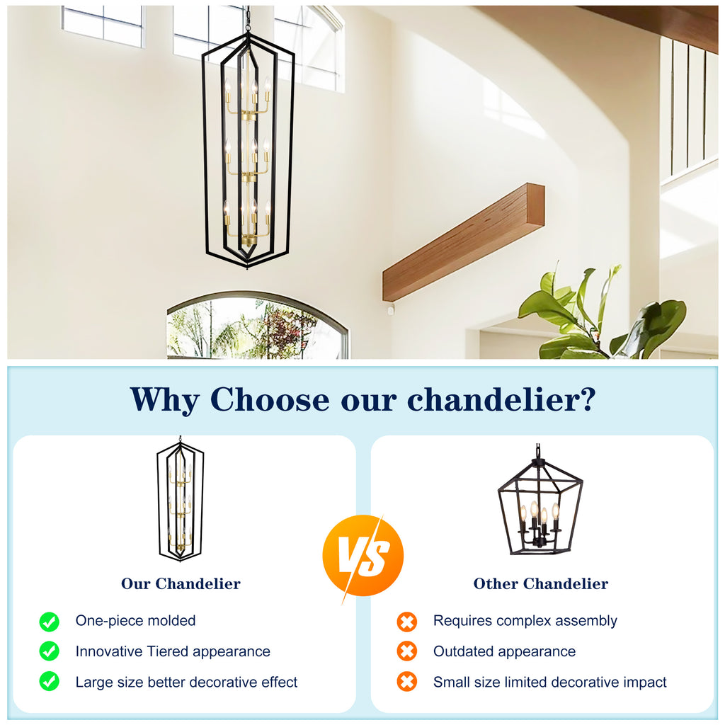 Farmhouse Ceiling Hanging Chandelier