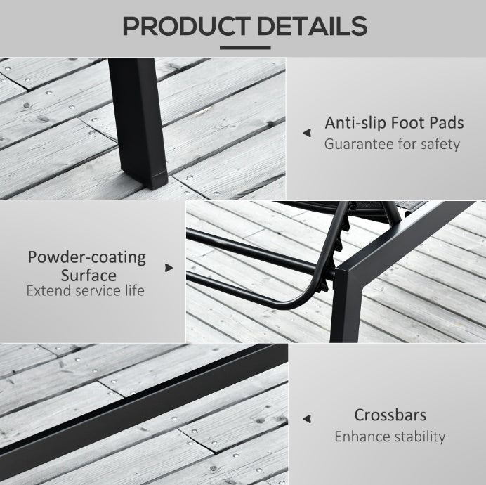 Patio Chaise Lounge Chair