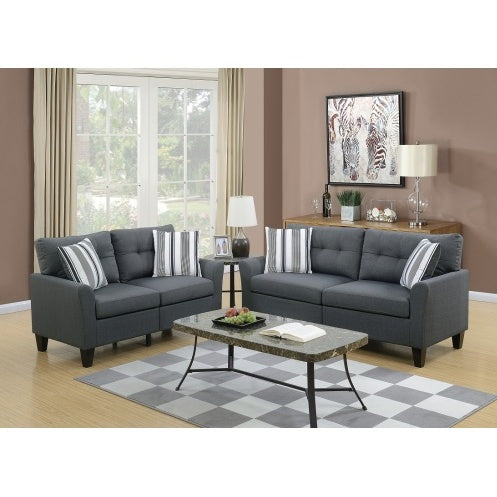 2pc Sofa/Loveseat
