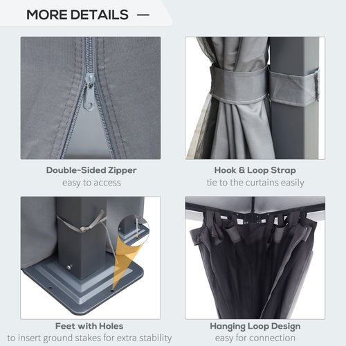 10'x10' Covered Gazebo