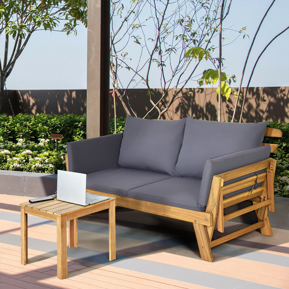 Patio Convertible Sofa