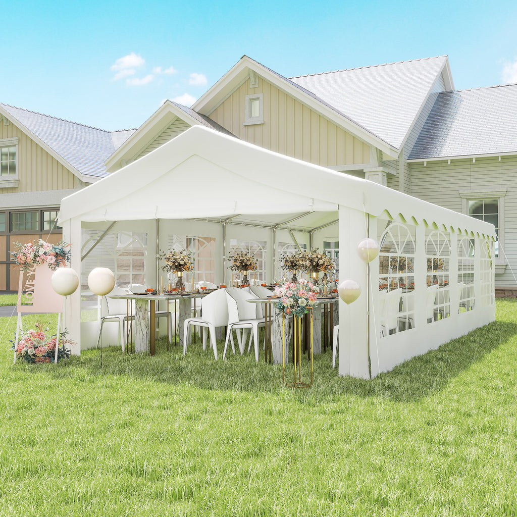 13'X26'Heavy-Duty Outdoor Carport-Party Event Tent
