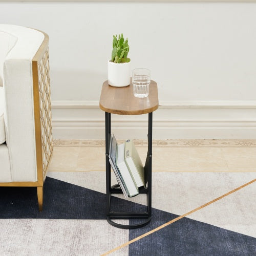 Acacia Oval Small Side Tables