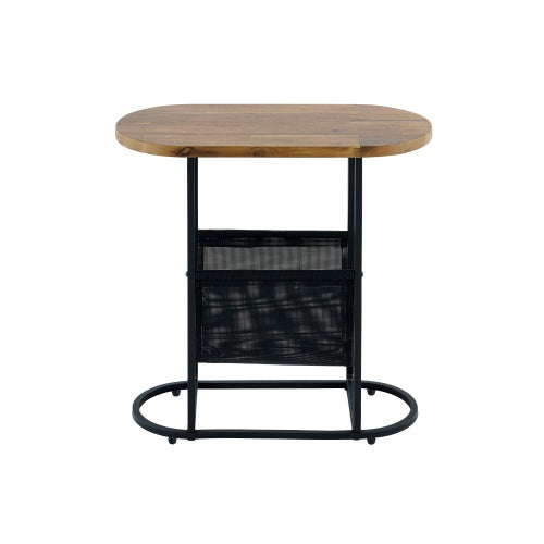 Acacia Oval Small Side Tables