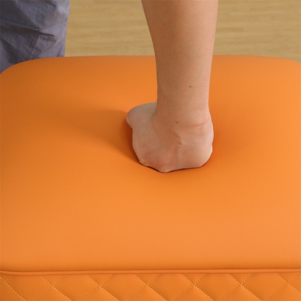 Diamond Tufted Ottoman