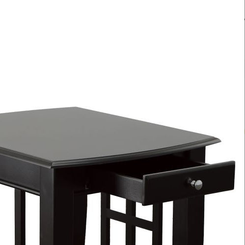 Ebony Finish End Table