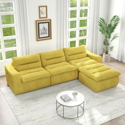 Right Seat, L-shaped Modular Combined Sofa